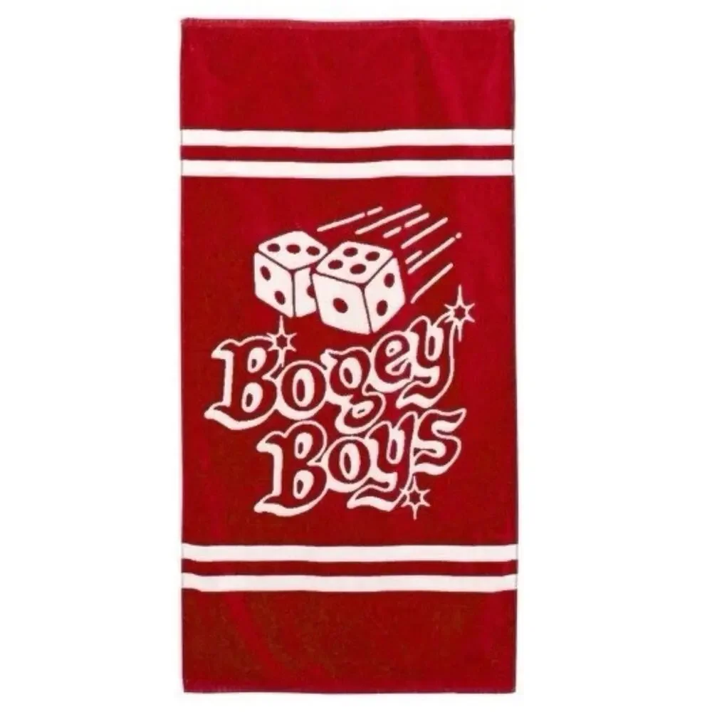 Macklemore Bogey Boys Golf & Gamblers Vegas Collab Dice Beach Towel 100% Cotton